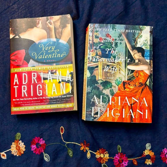 Adriana Trigiani Book Set - Very Valentine & The Shoemaker’s Wife Novel Duo - Picture 2 of 16